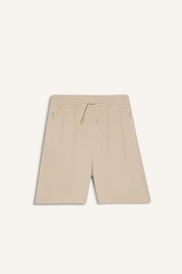 Regular Fit Düz Paça Cepli Basic Düz Şort B8792ax25sm - 7