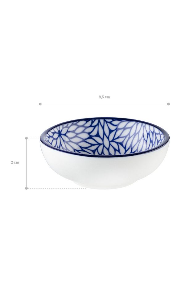 Rêve Bleu Drancy New Bone China Mini Tabak - 3