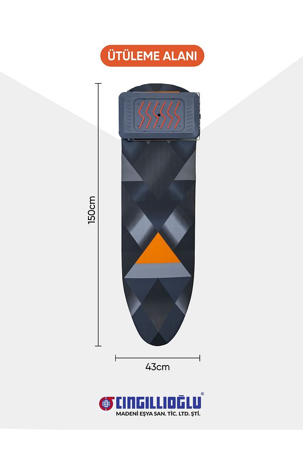 CM-860 Yeni Tasarım Hausweber Ütü Masası - 4
