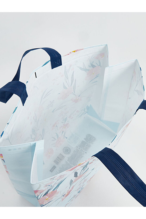LCW ACCESSORIES Karışık Çiçekli Alışveriş Çantası - 3