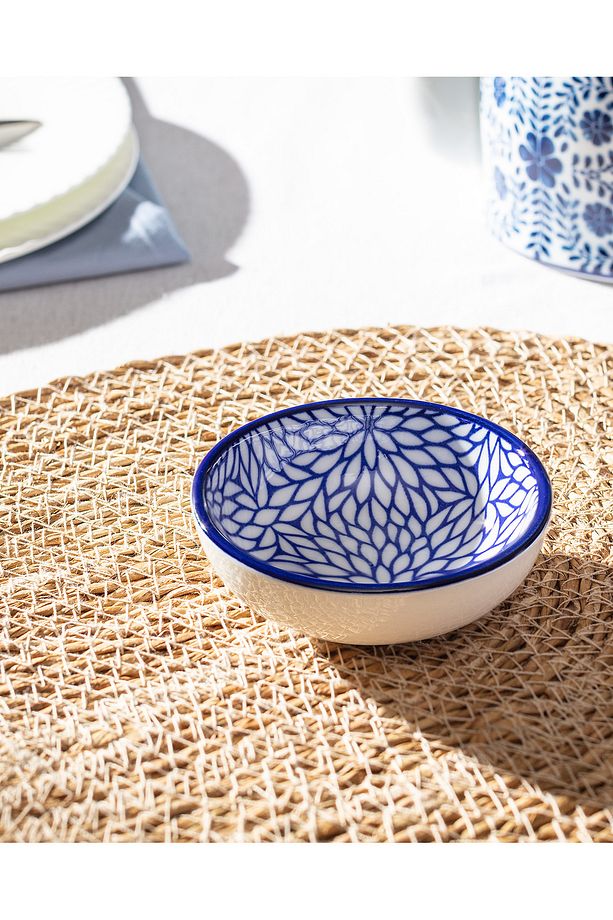 Rêve Bleu Drancy New Bone China Mini Tabak - 1