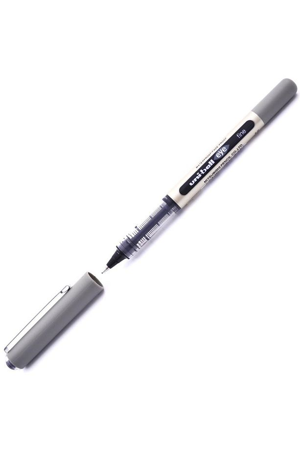 Uni-ball Roller Kalem Eye Fine Bilye Uç 0.7 Mm Siyah Ub-157 - 1