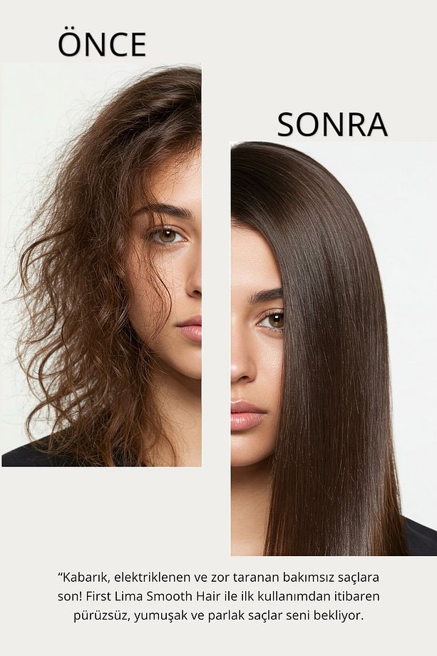 Smooth Haır Nem Bombası Krem Seyahat Paketi Kuru Ve Hasarlı Saçlar Için Anında Onarım 5*15 ml - 2