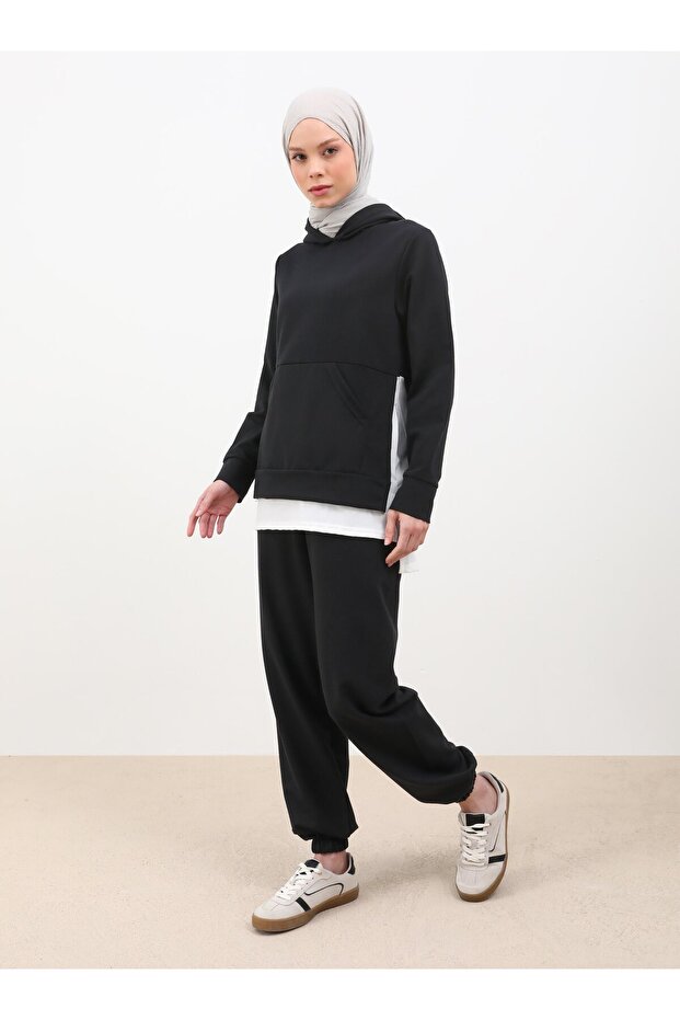 Tracksuit Set - Black - Por La Cara