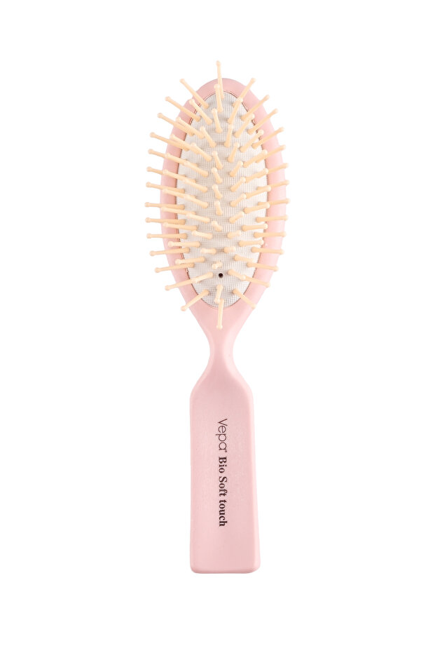 Bio Soft Touch Hair Brush 501 - High Quality, Eco-Friendly, Anti Static - Travel Size
