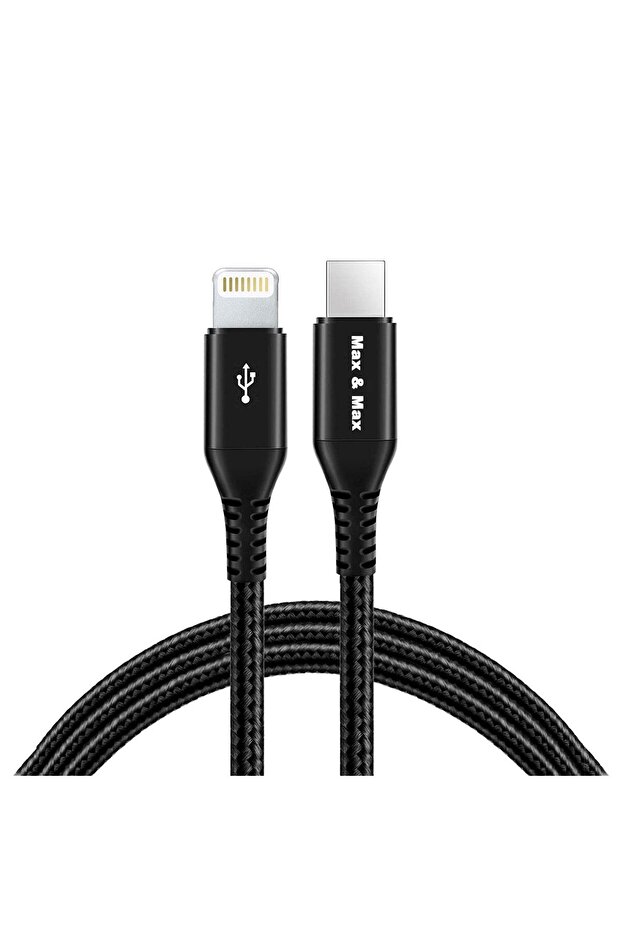 Max & Max Type-C To Lightning 1.5M Braided Cable - 1