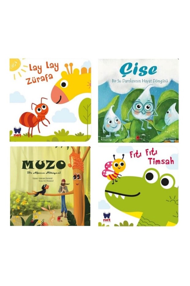 Set Lay Lay Giraffe - Fıtı Fıtı Crocodile - Muzo - Pee