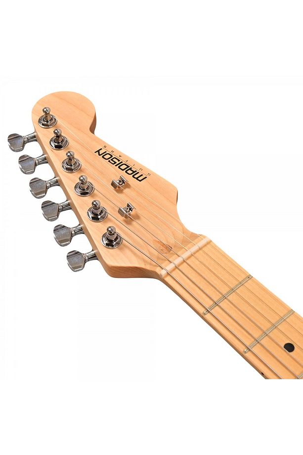 MEG-3TRD Trans Red Burst Elektro Gitar - 7