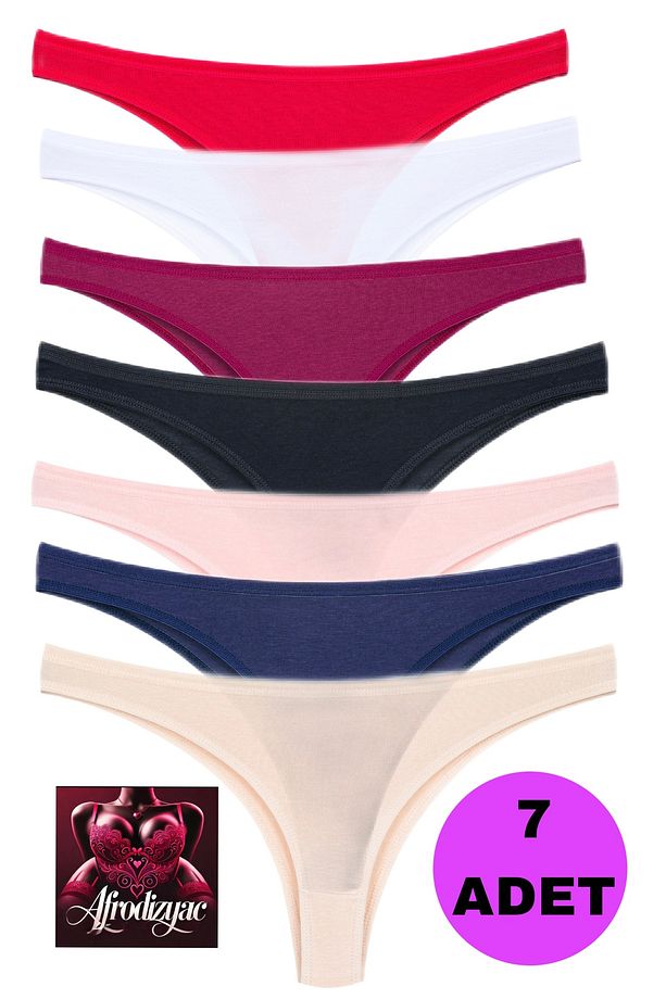 7'li Bambu String Set (Extra Yumuşak Ve Extra Esnek) - 1