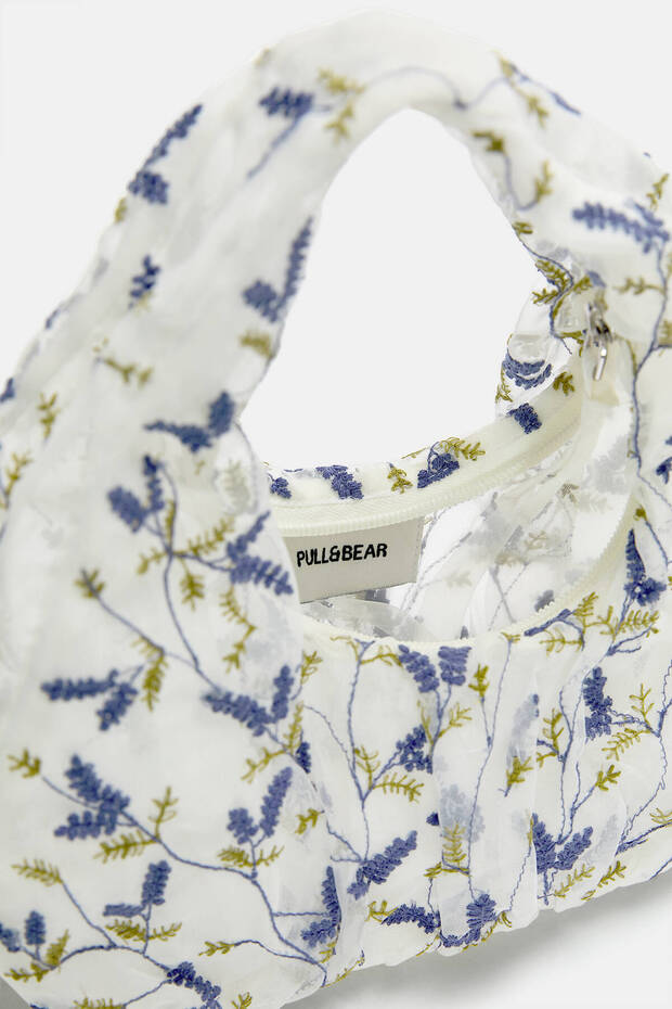 Çiçekli el çantası - 3