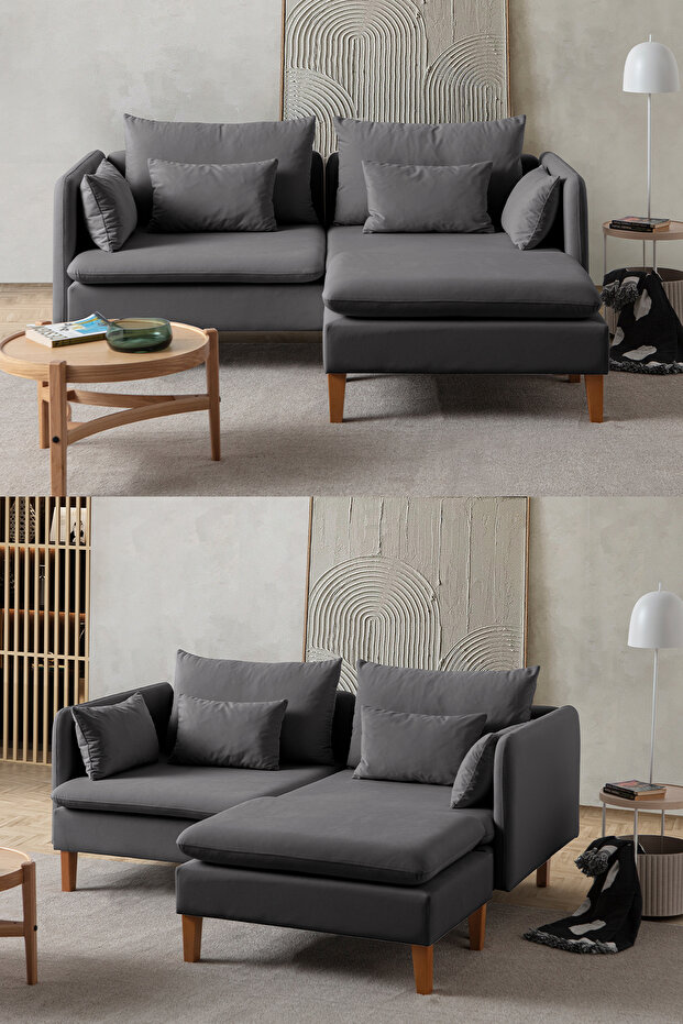 Flexy Mini Köşe Takımı ANTRASİT - 1