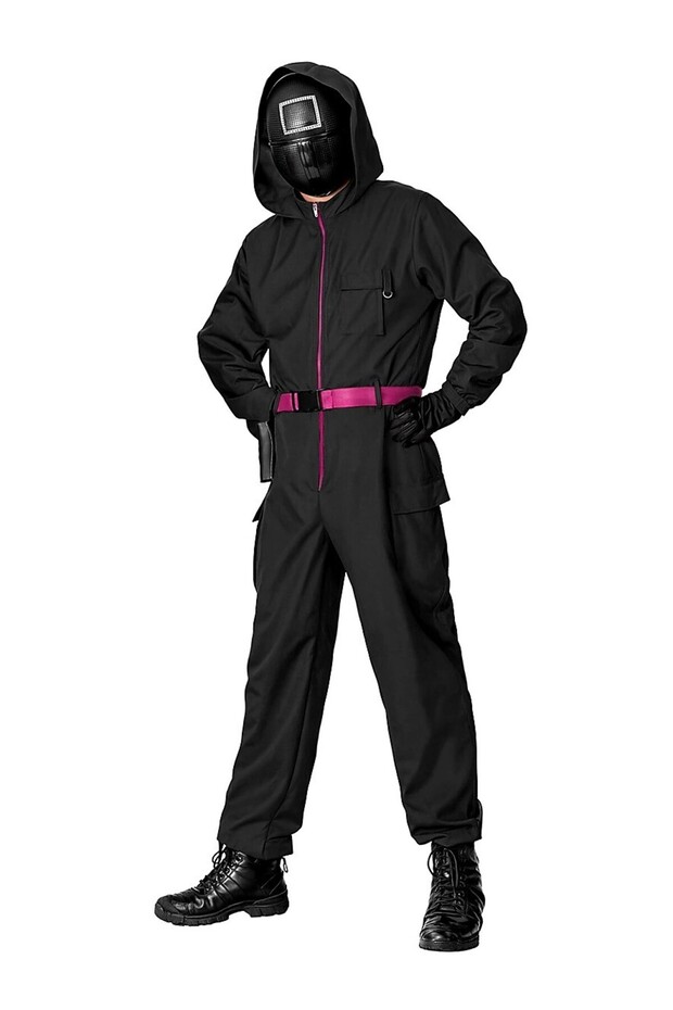 Costume for Children Squid Game Black
