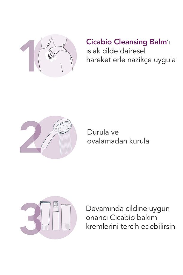 Cicabio Dövmeli Ciltler İçin Temizleyici ve Onarıcı Bakım Seti - 4