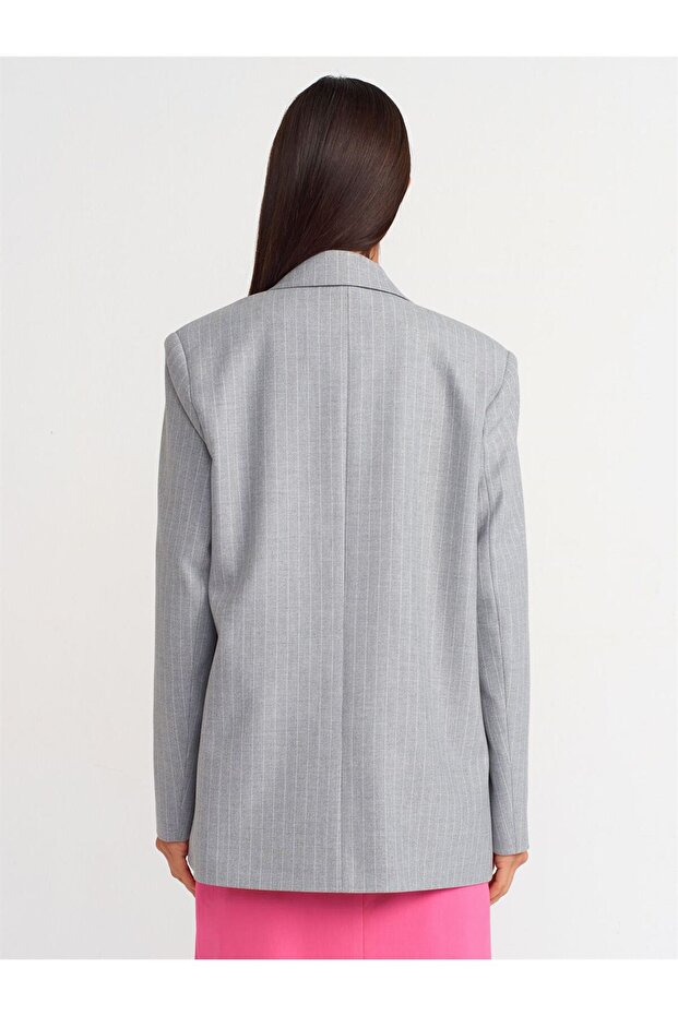 60739 Dilvin Blazer Ceket - 4