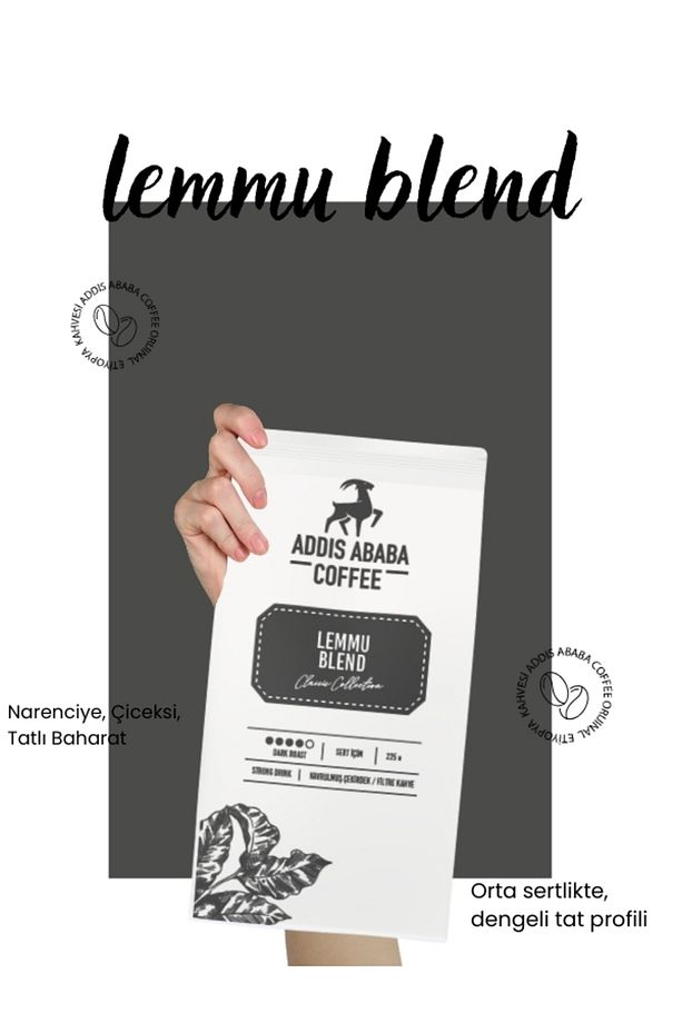 Lemmu Blend Filtre Kahve, Espresso Kahve, Çekirdek Kahve 225 Gr. - 6