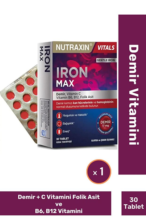 Iron Max 30 Tablet - 1