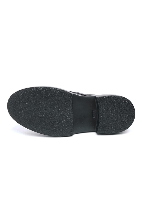 Fermuarlı Hakiki Deri Erkek Bot - 5