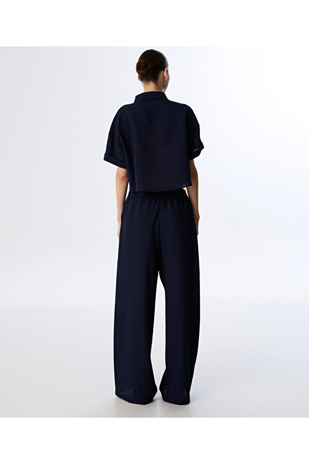 DOKULU CROP GÖMLEK - 6