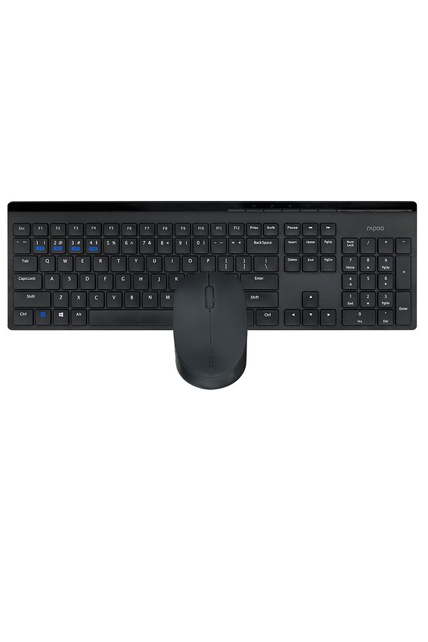 8110m Bluetooth Wireless Kablosuz Klavye Mouse Set Türkçe Q - 1