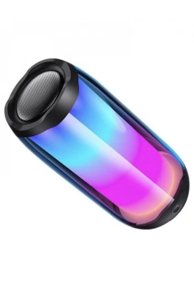 Colrful Luminous Wireless Speaker: BASTEC BC701 with Bluetooth, RGB Lighting, USB, Aux Input - 6