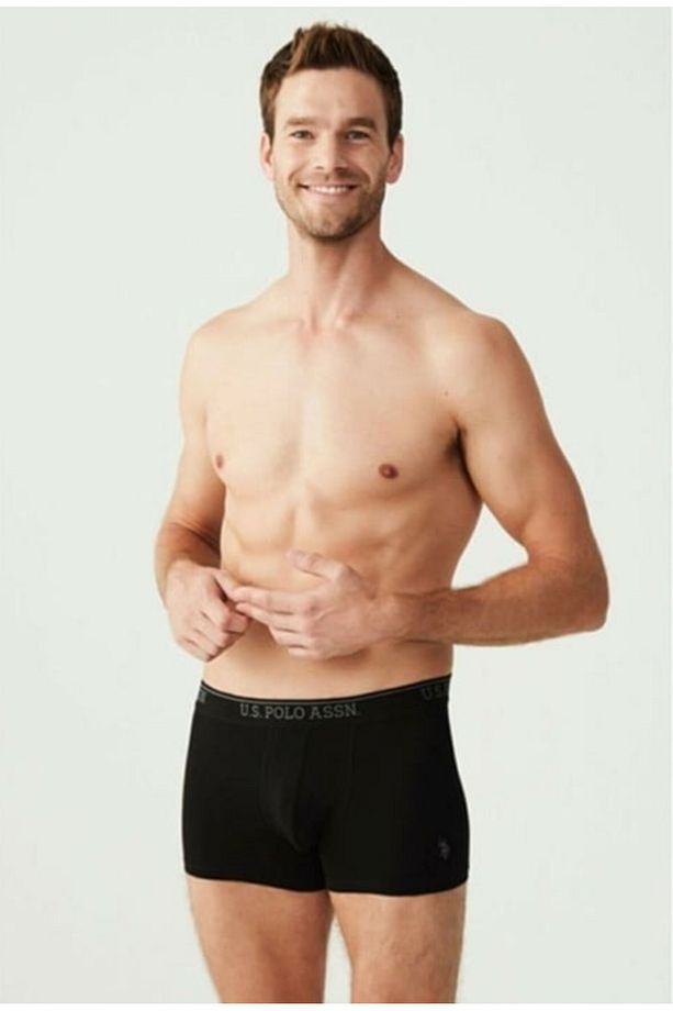 Erkek, Lisanslı, USPA, 3'lü Boxer Set (Kutulu) - 3