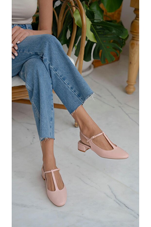 Luton Pudra   Topuklu Ayakkabı - 4