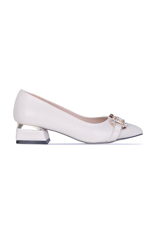 533 Stone 3cm Heeled Women's Shoes