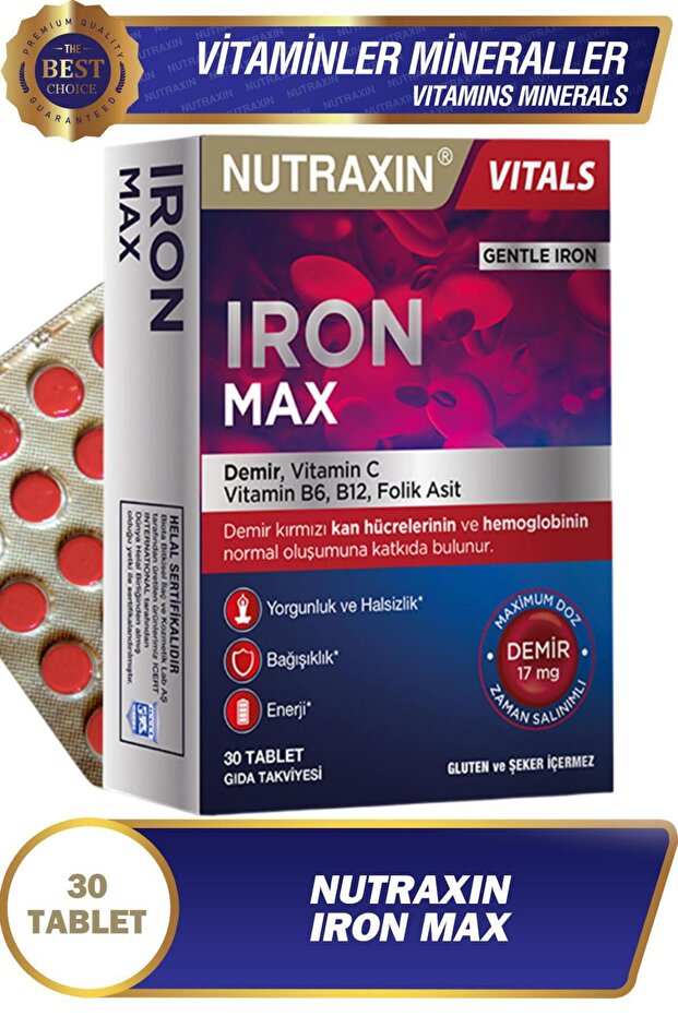 Iron Max 30 Tablet 2 Adet - 2