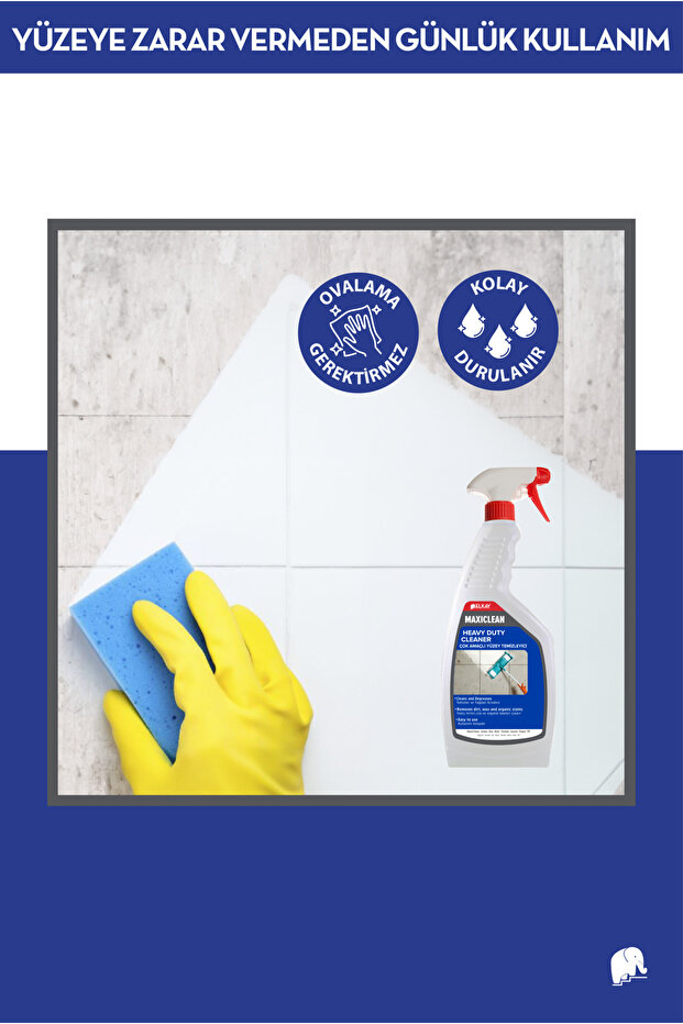 Maxiclean Profesyonel Yüzey Temizleyici Cila Kir Yağ Sökücü Doğal Taş Seramik Porselen 500ml - 6