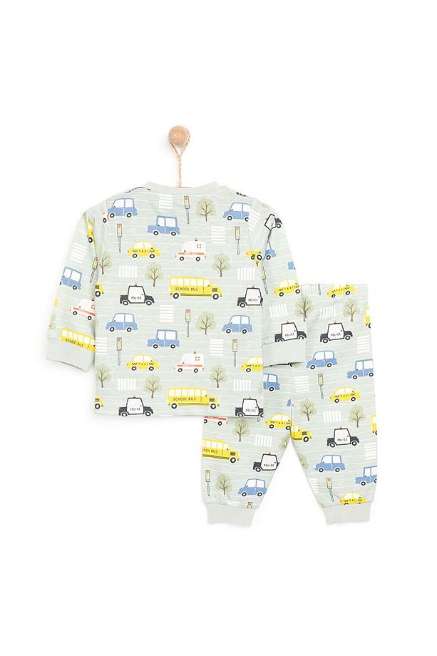 HelloBaby Erkek Uzun Kol Pijama Takımı Erkek Bebek - 2