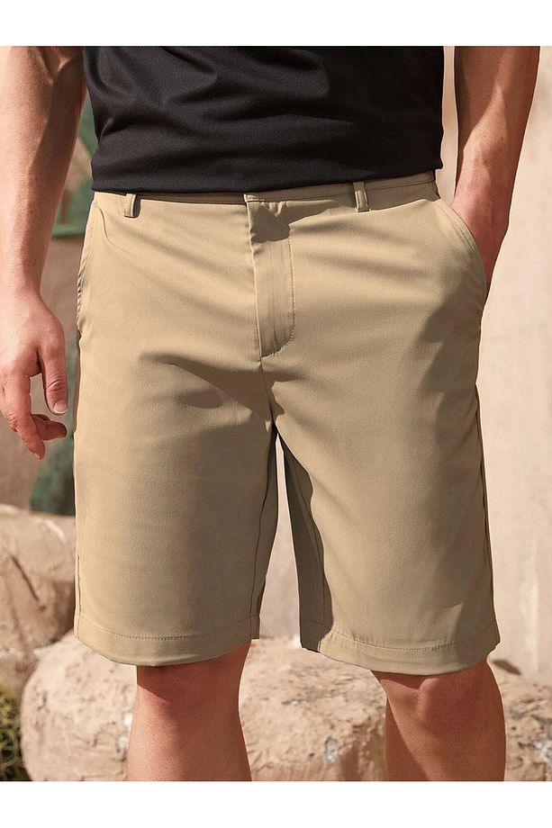 Regular Fit Chino Şort - 4