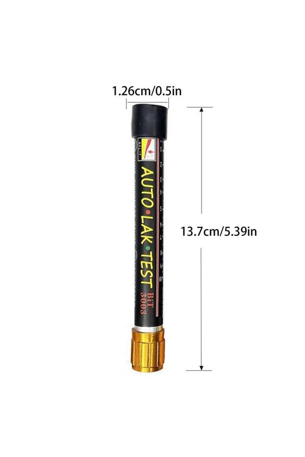 A Car Paint Thickness Tester Pen with Scale Portable Car Paint Coating Tester Meter For Car Body Pa.