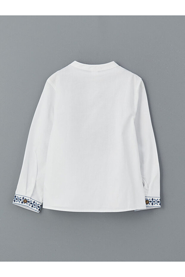 LCW İşlemeli Erkek Çocuk Gömlek - 2