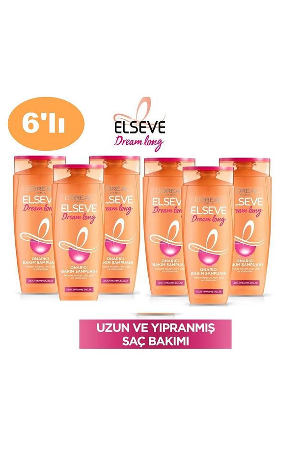 Şampuan 390 ml Dream Long X6 Adet - 1