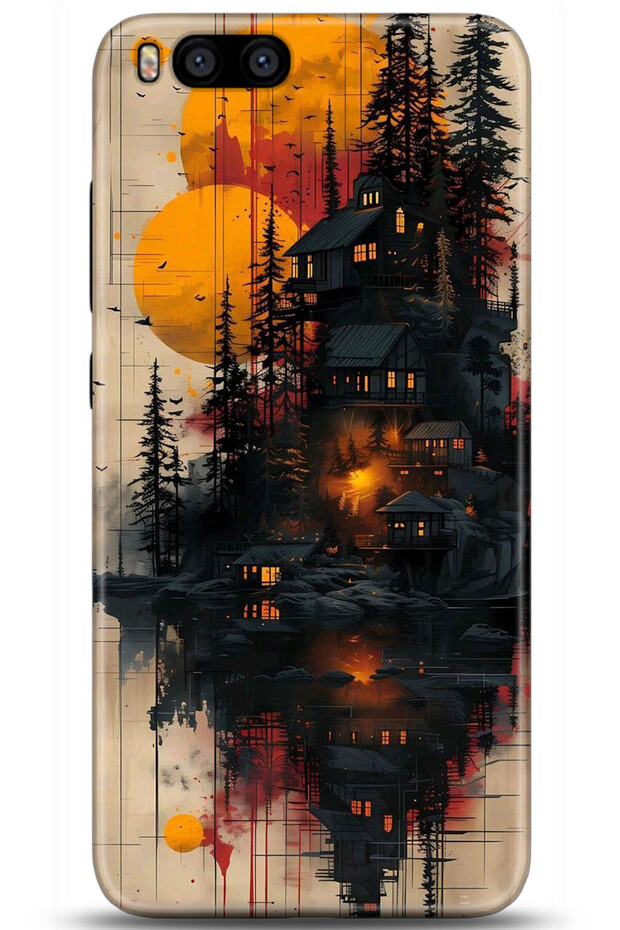 حافظة هاتف Xiaomi Mi 6 مطبوعة بدقة HD - تصميمات محددة - 63386