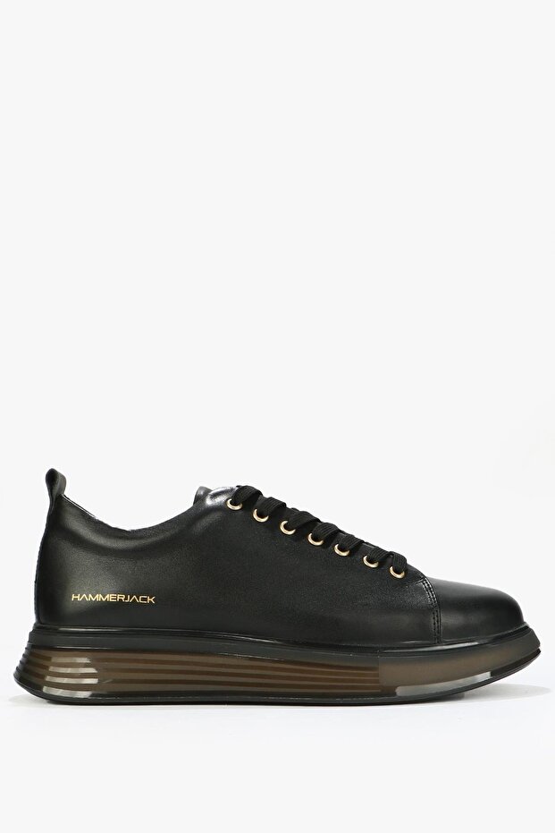 Hammerjack Rabat Black - Gold Men's Casual Shoes