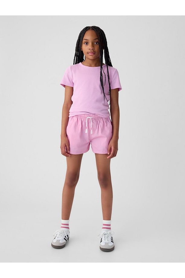 Kız Çocuk Pembe Pull-on Washwell™ Şort - 5