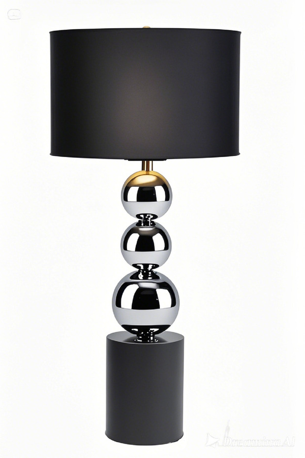 Casa Metal Fabric Lampshade NIGHT LAMP
