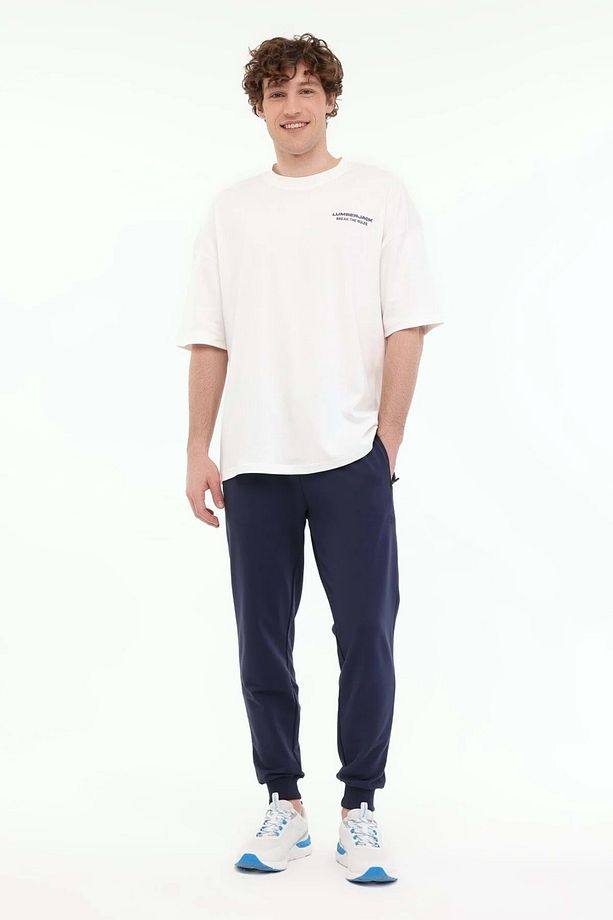 ML FRANCO 11FF10 5FX OVERSİZE T-SHIRT - EKRU - M - ST08070-EKRU-M - 2