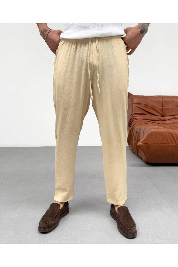 Müslin Keten Baggy Pantolon PNC 4039 - 1
