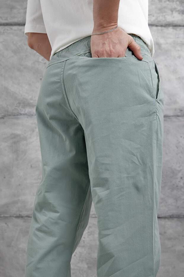 Mint zelene Yp elastične pantalone - 5