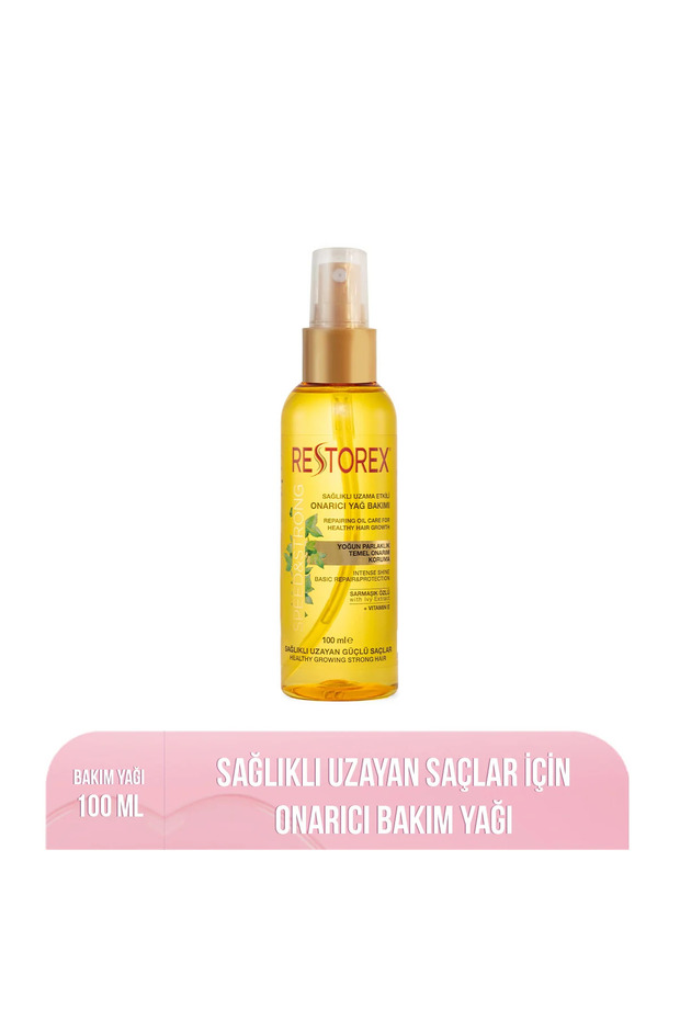 Speed Strong Onarıcı Bakım Saç Bakım Yağı 100 Ml - Sarmaşık Özlü, Sağlıklı Uzama, Dökülme Karşıtı - 1