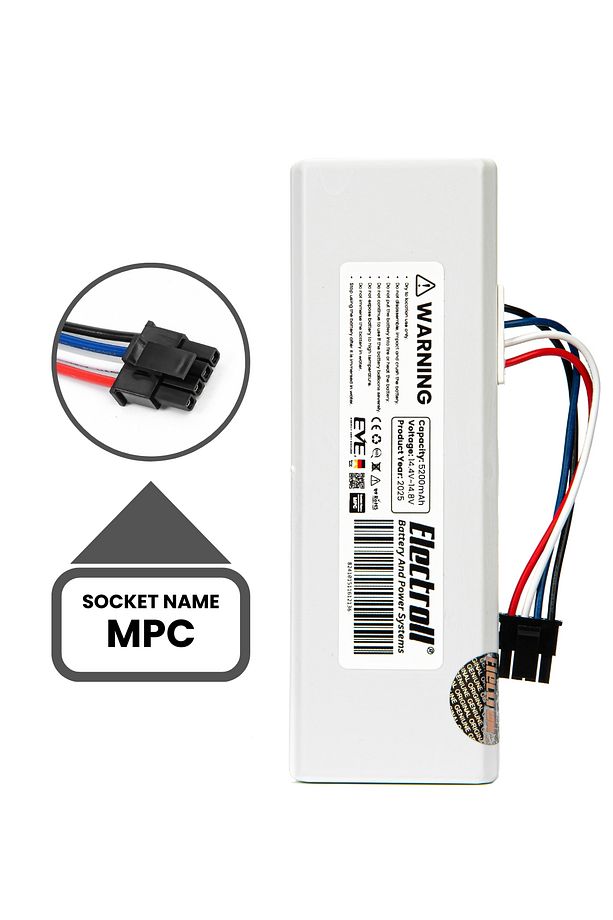 Xiaomi Mi Vacuum Mop 2c 2in1 Uyumlu Batarya (MEGA KAPASİTE) 5200mah Robot Süpürge Pil Xmstjqr2c - 6