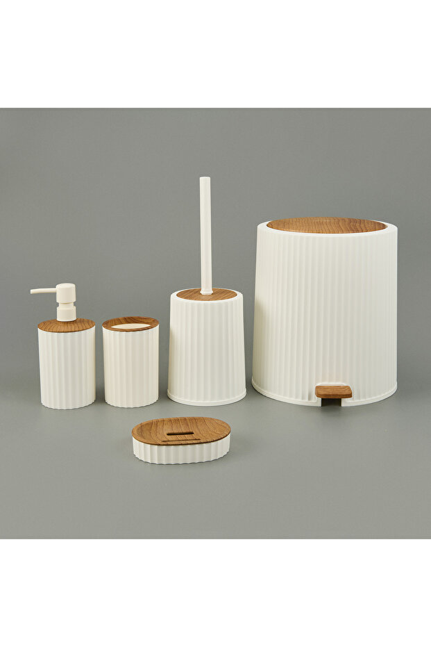 Bath Coliseum 5'li Banyo Seti - Beyaz - 1