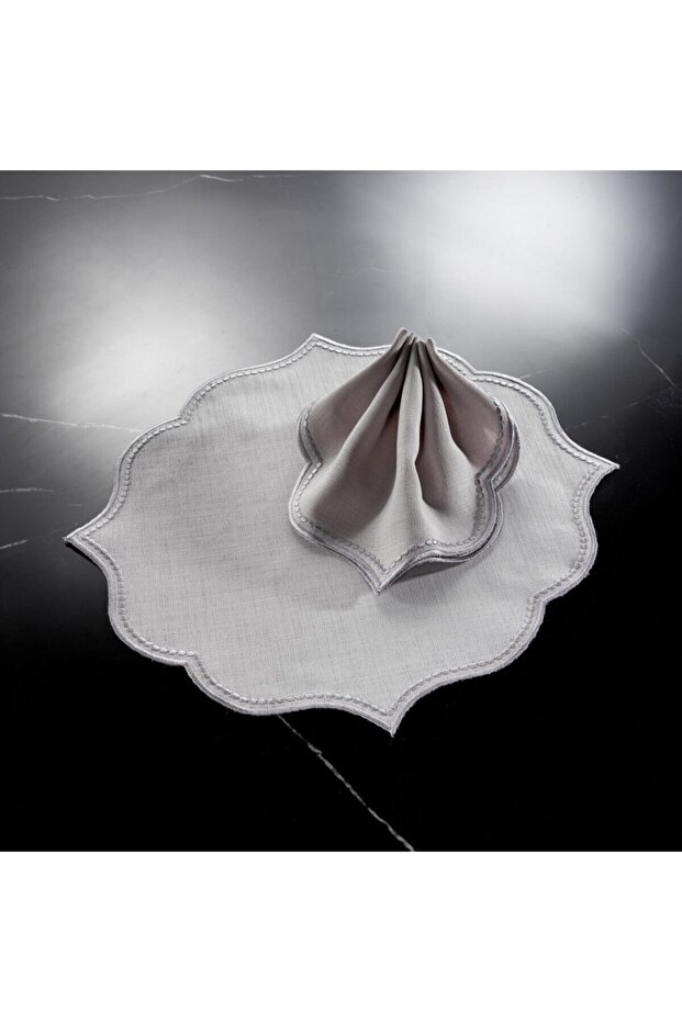 Ester 2'li Peçete Gri/silver - 4