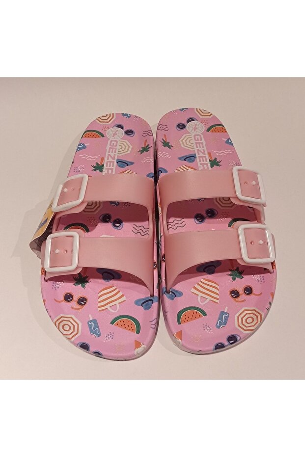 Strand, medence, erkély, terasz, fürdőszoba, otthoni és utcai papucs anatómiai talppal és állítható csattal - 5