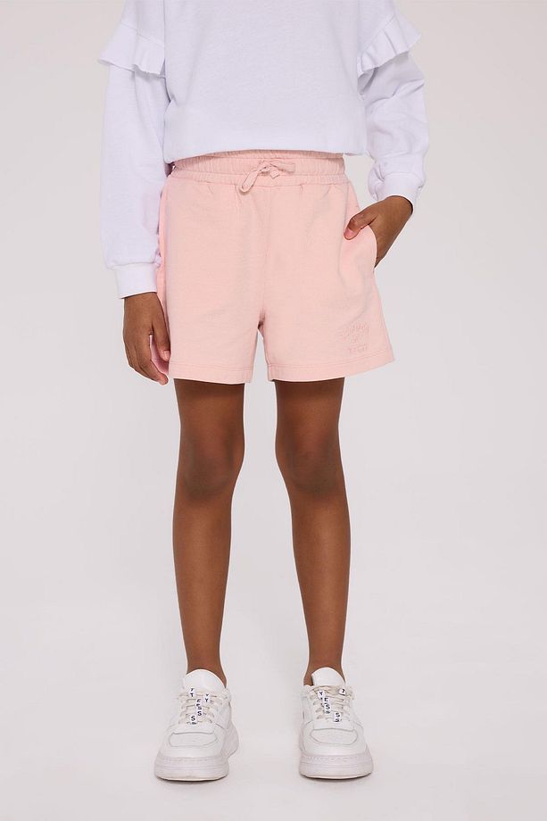 BG Store Kız Çocuk Pembe Şort - 3