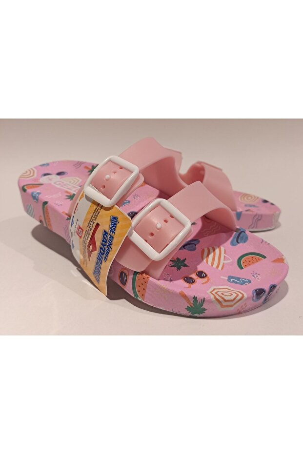 Strand, medence, erkély, terasz, fürdőszoba, otthoni és utcai papucs anatómiai talppal és állítható csattal - 2