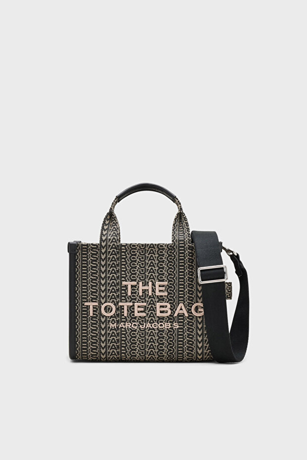 Small Tote Monogram Jakarlı Çıkarılabilir Askılı Çanta ÇANTA 2F4HTT016H05 261 - 1