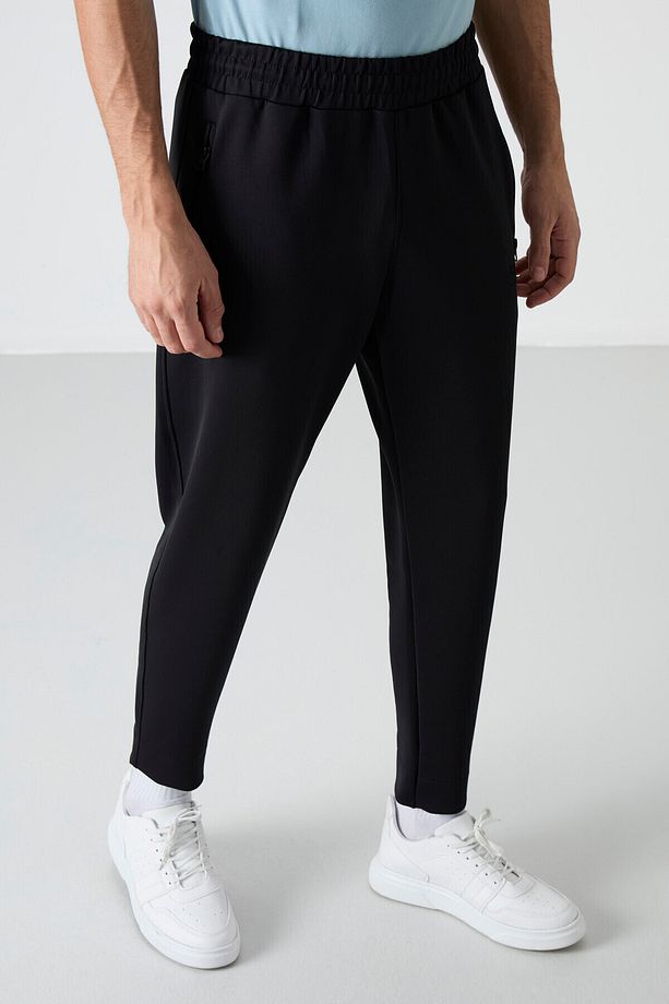 Barton Siyah Jogger Erkek Eşofman Alt - 84952 - 6